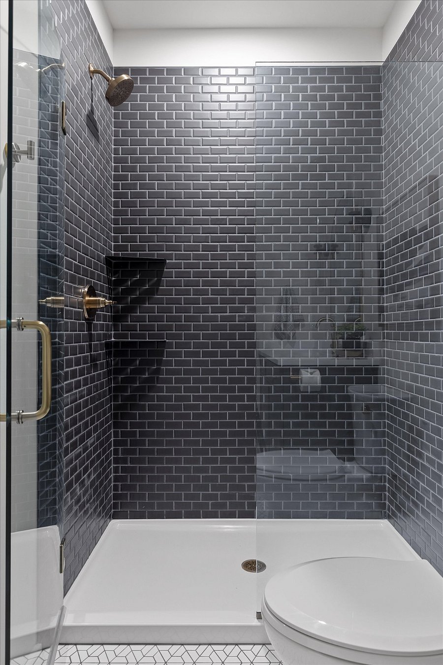 Tile Shower in Primary Bath