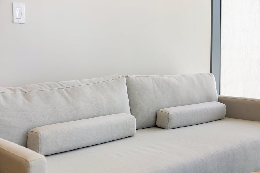 Sleeper sofa with full size bed