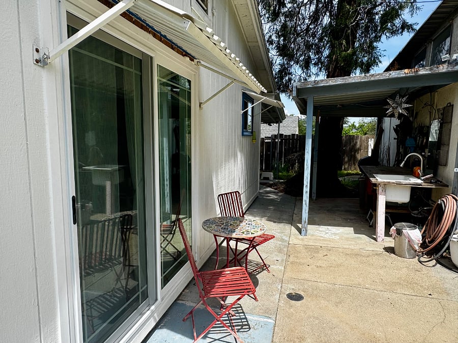Balcony outside of Master bedroom