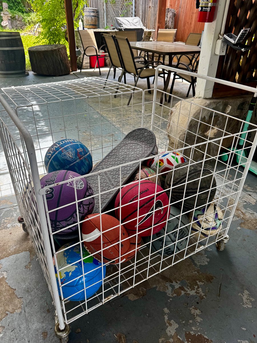 Basketballs and others provided. 