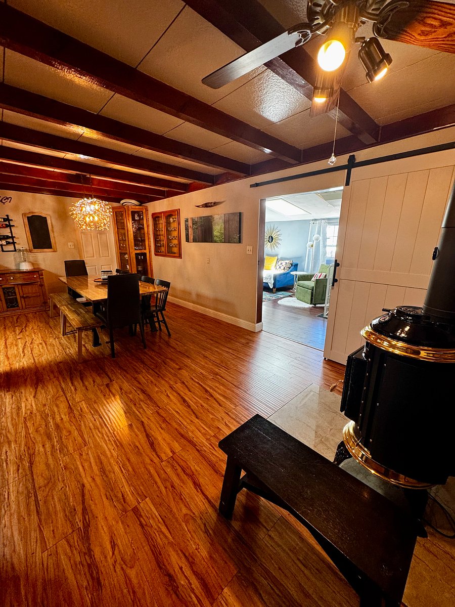 View from fireplace