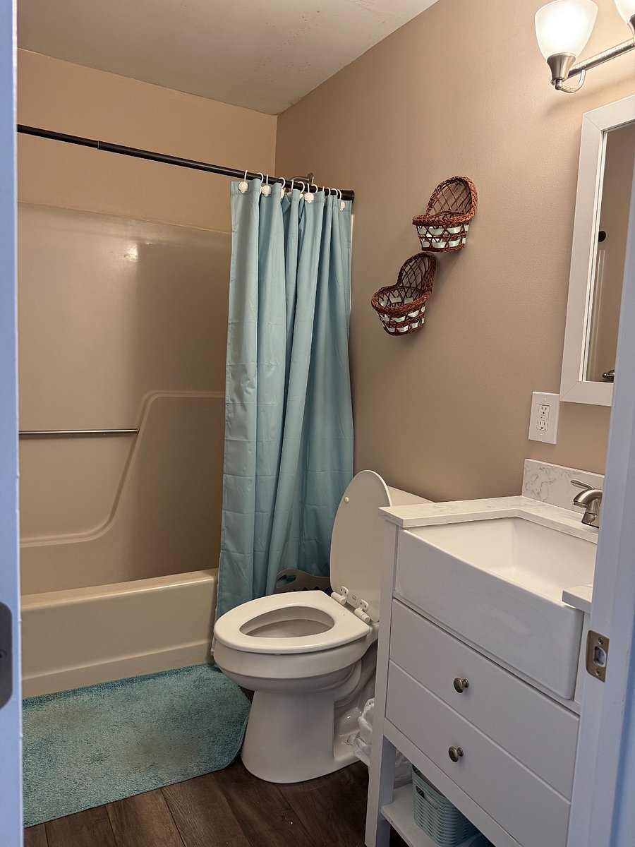 Bathroom, new-updated vanity.