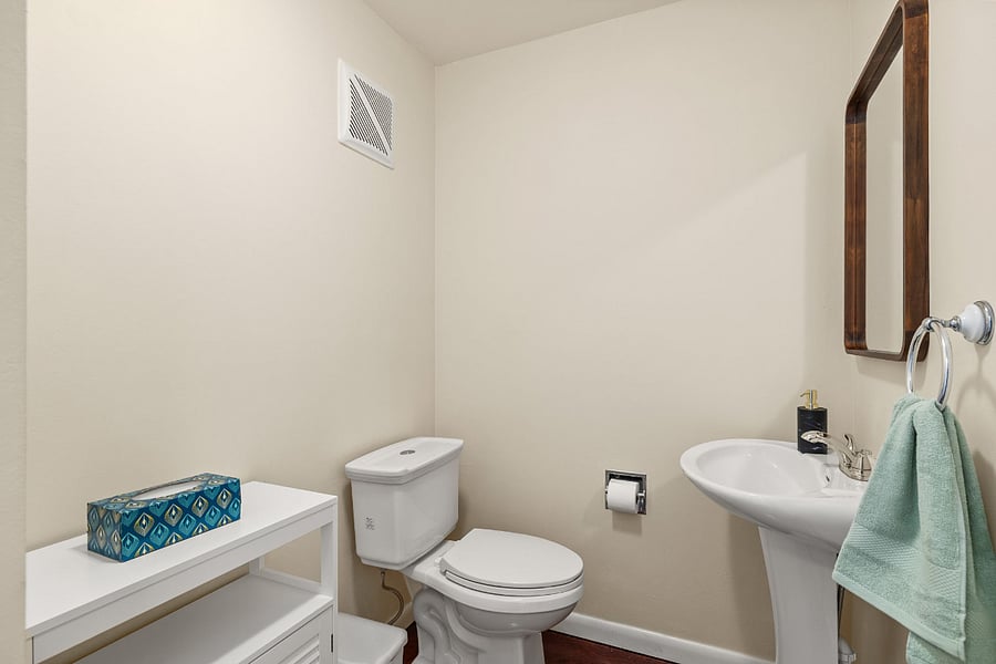 Shared Half Bathroom 1st Floor