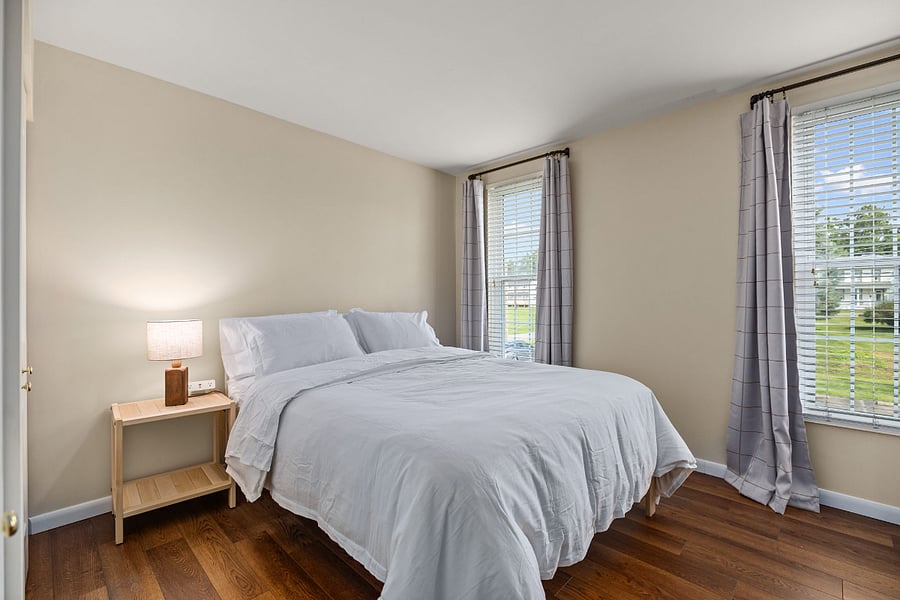 Unit A Bedroom - Blackout Curtains