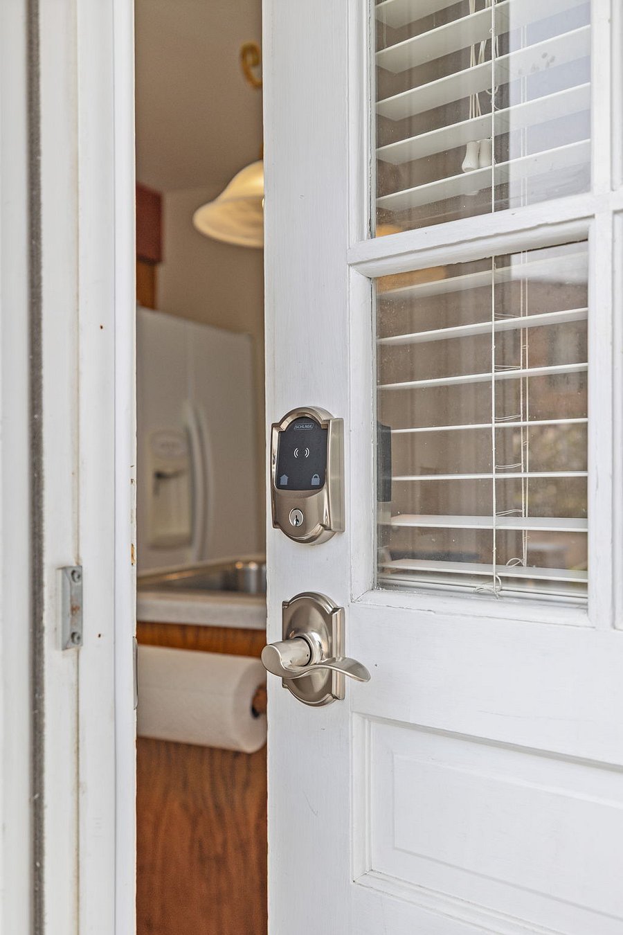 Front Door Smart Lock Entry