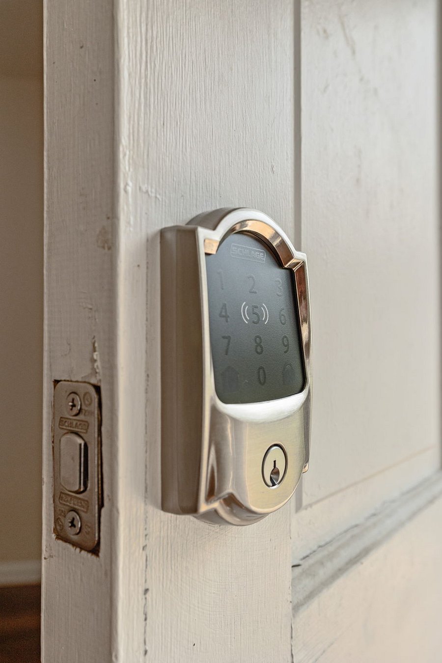 Back Door Smart Lock Entry