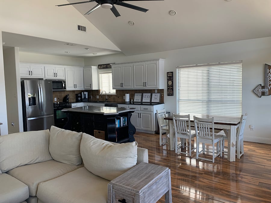 View of kitchen