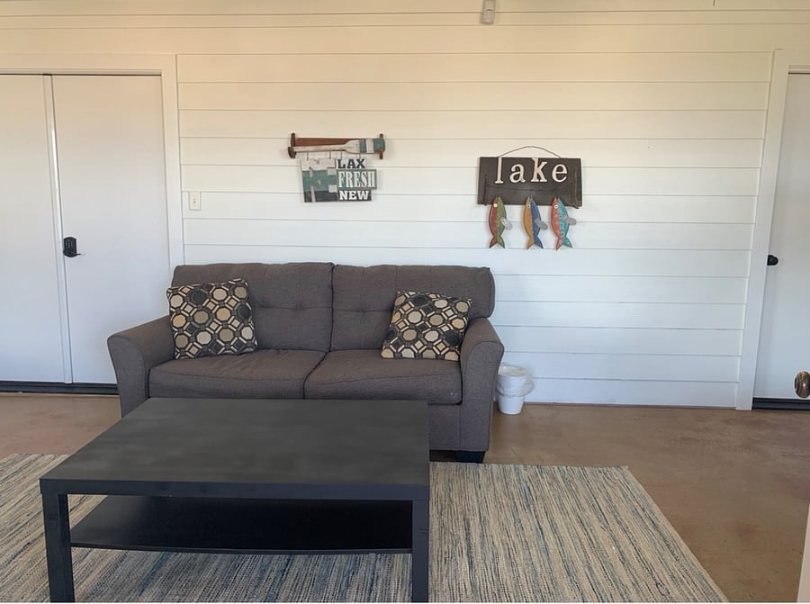 Downstairs sleeper couch