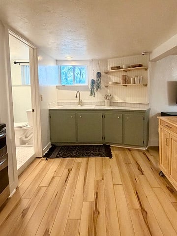 Just-updated kitchen