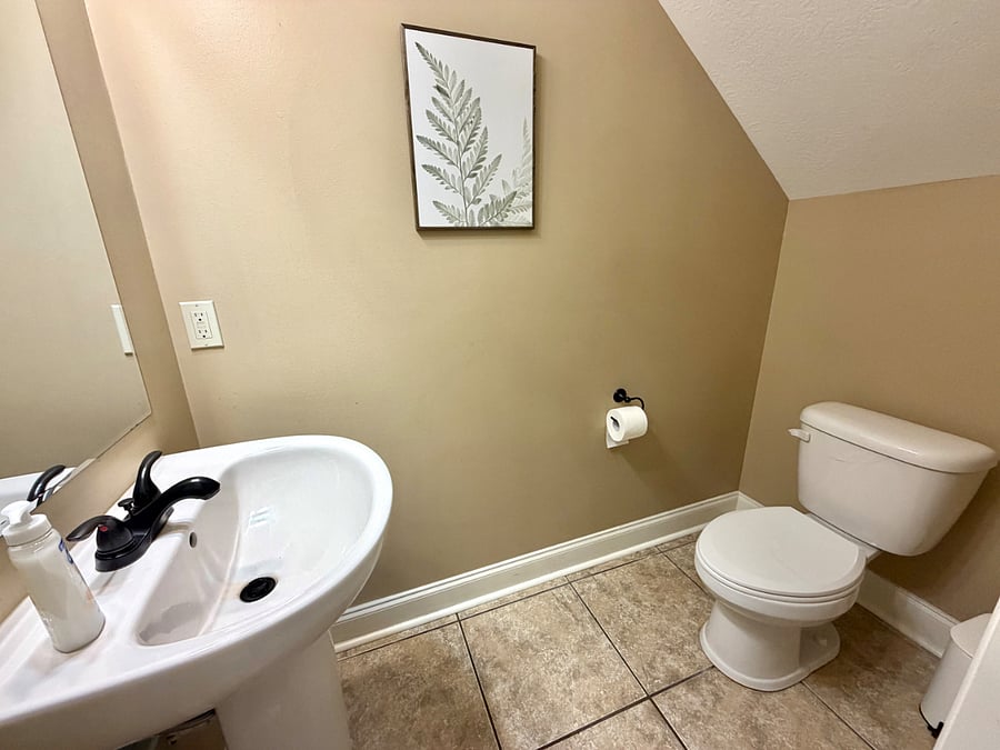 Half bath downstairs