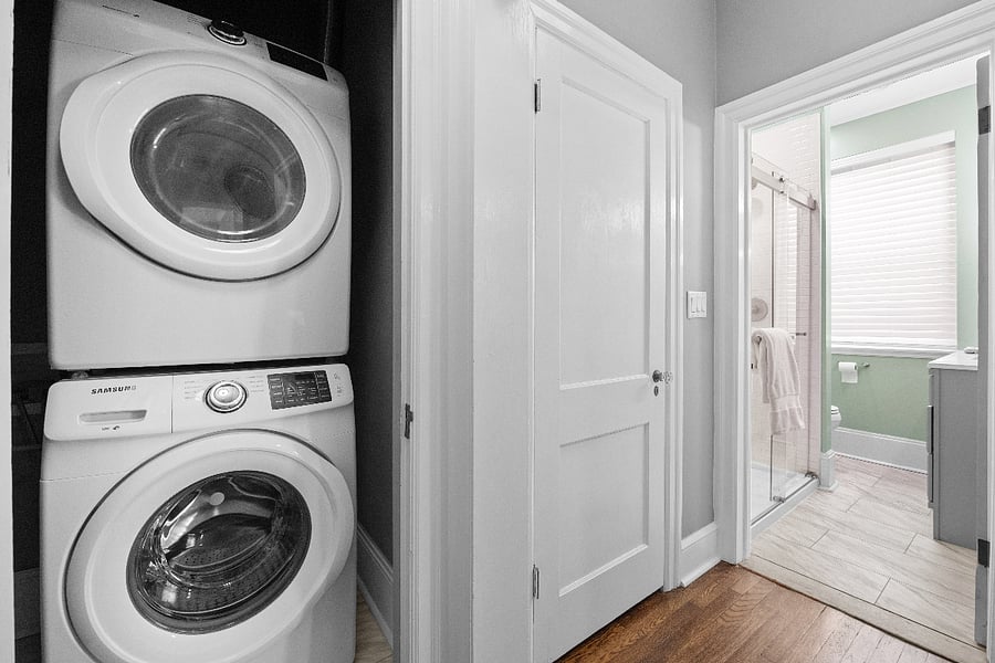 ALL SIX UNITS HAVE THE SAME WASHER AND DRYER IN EACH APPARTMENT
