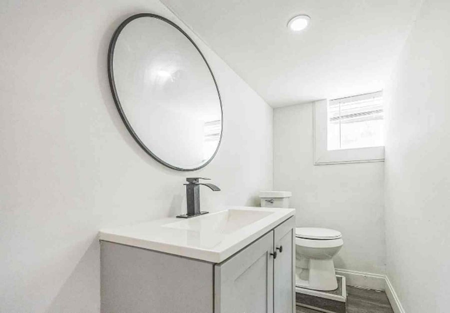 half bathroom