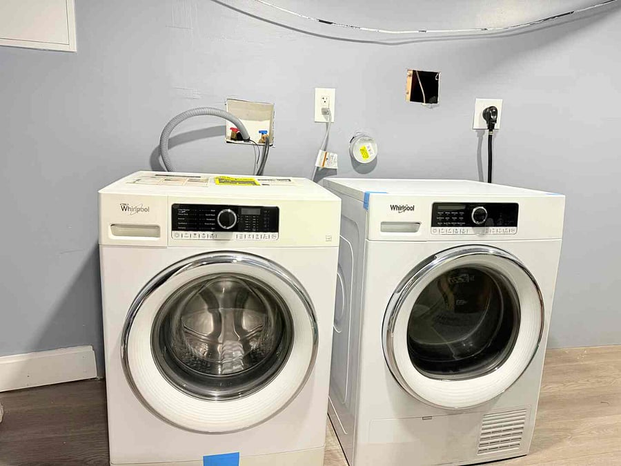 in unit washer dryer