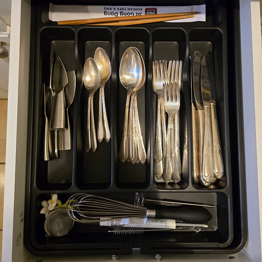 Real silver "silver" ware!