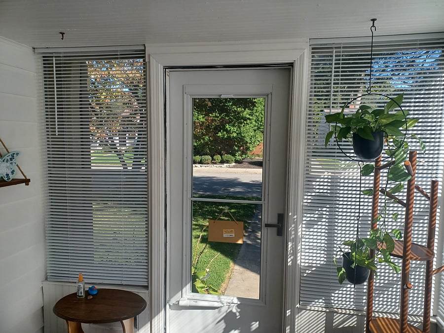 New blinds!! I love the new look!