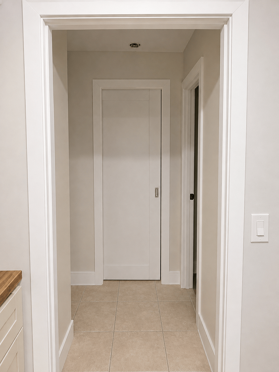 Closet or storage to the left
