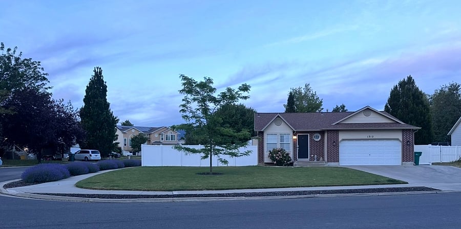 Quiet residential setting with plenty of parking, driveway, side parking, street parking.
