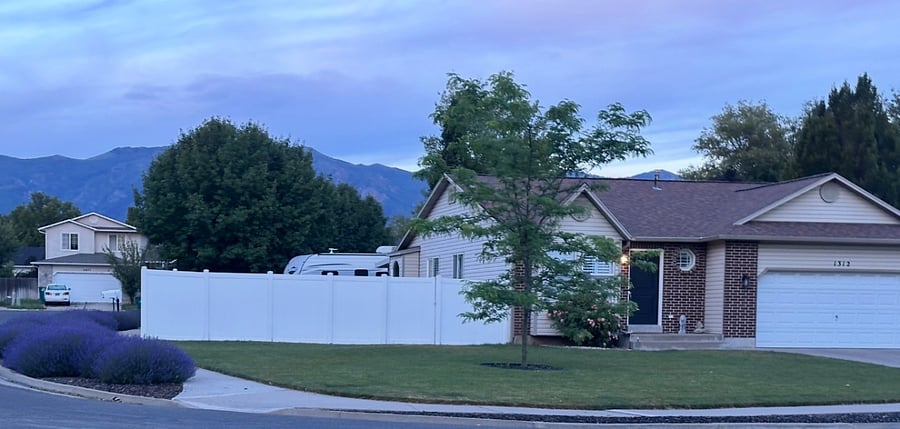 Quiet residential setting with plenty of parking, driveway, side parking, street parking.