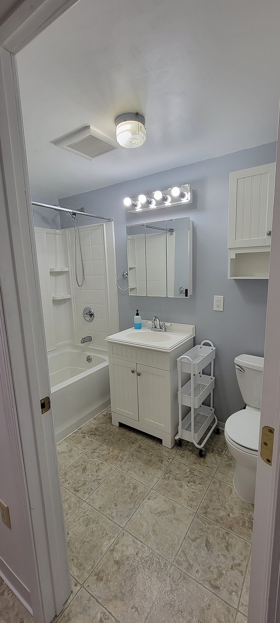Private bathroom.