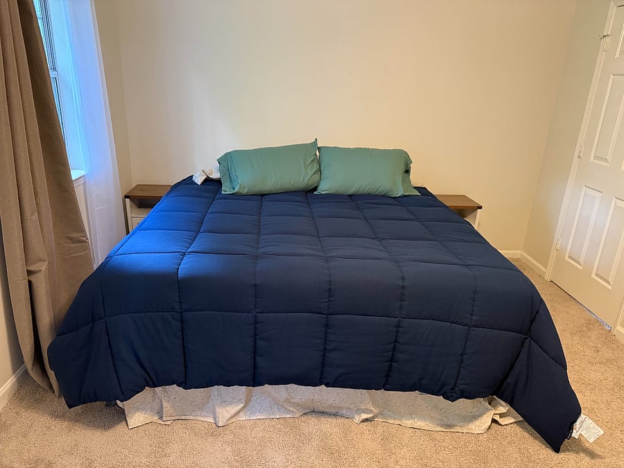 King Bed in Master Bedroom