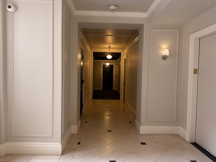 Distance to elevators. 