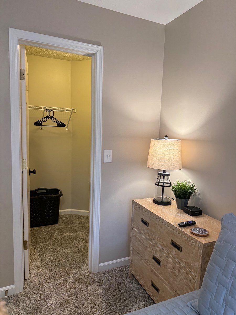 Closet in Queen bedroom. 