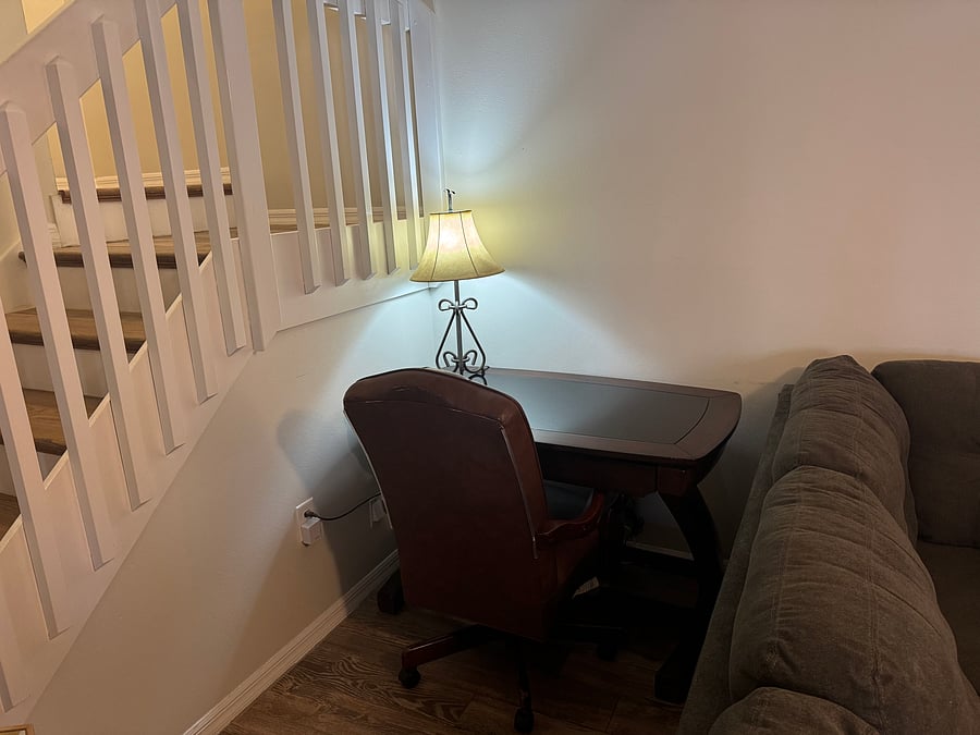 Dedicated work space - Ethernet easily accessible