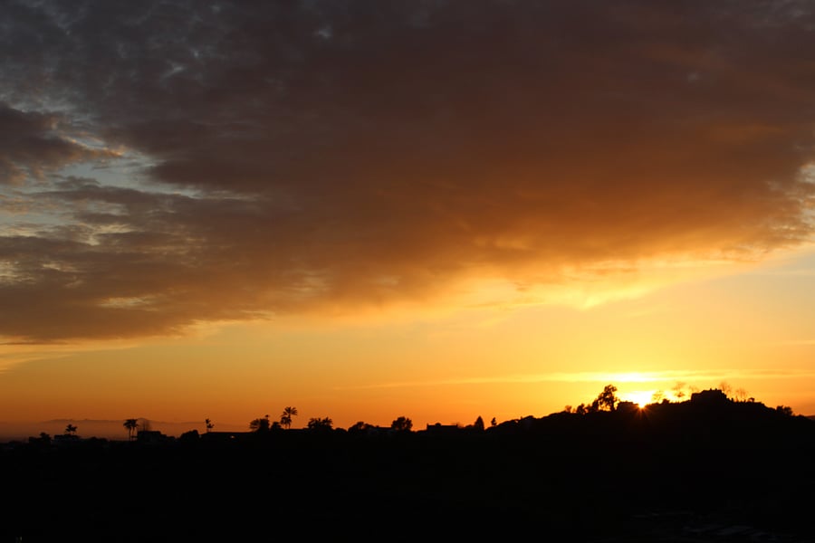 Sunset view!