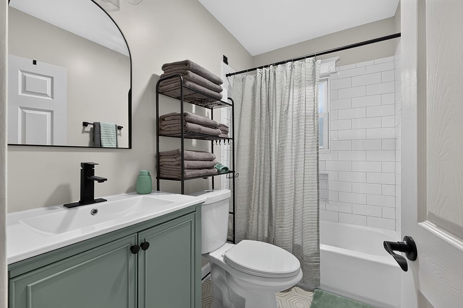 Bathroom- Tub/shower combo
