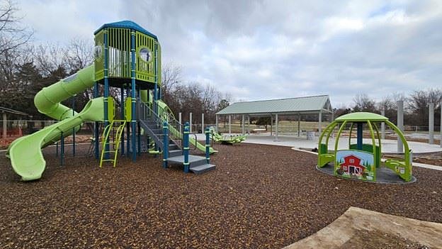 Gulley Park playground 1 mile walking distance from the house