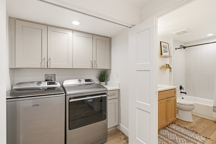 In-unit washer and dryer