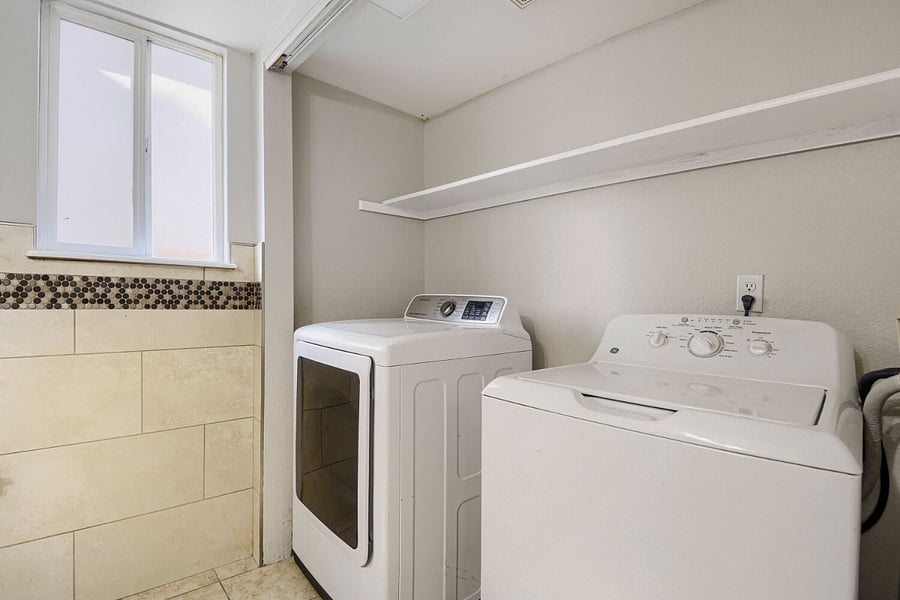 Shared laundry room
