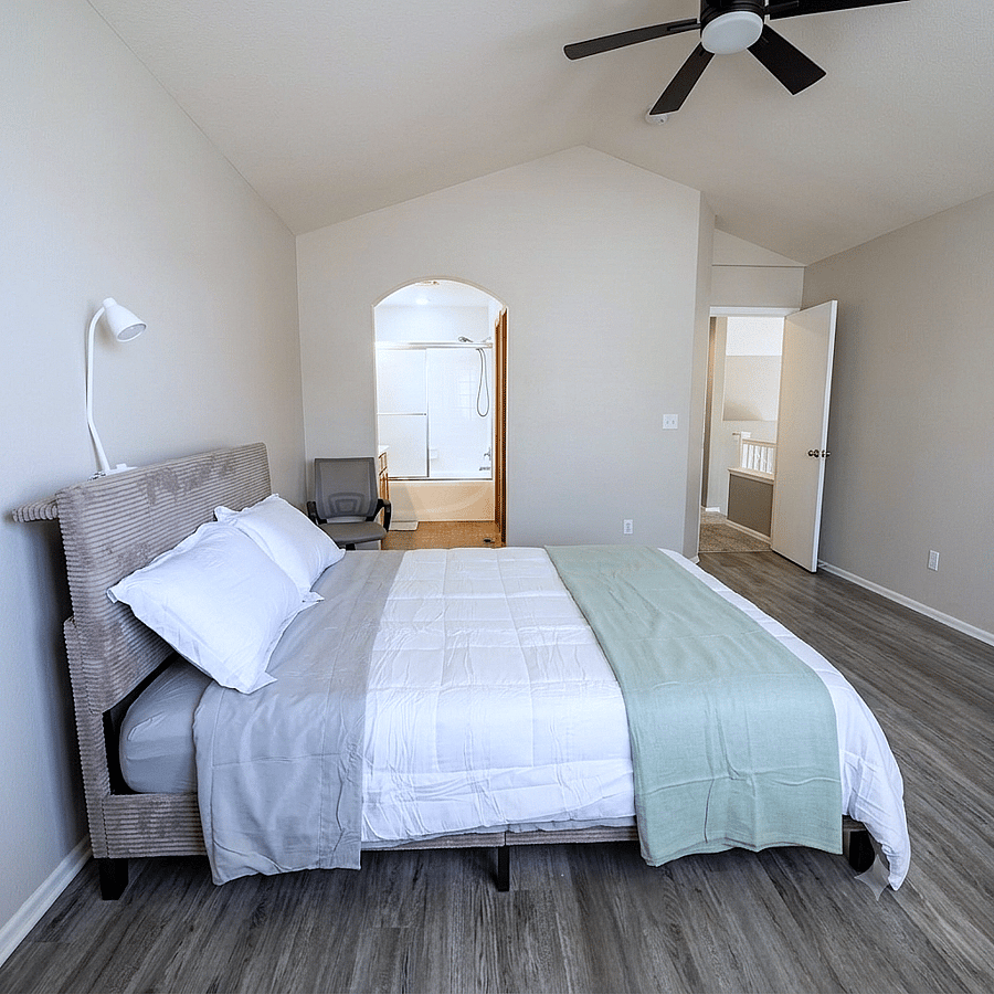 #1 Primary suite with private bathroom and walk-in closet - $1,250/month