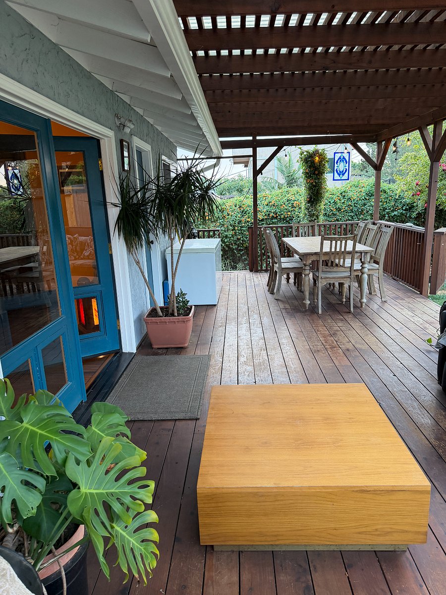 Backyard Covered Deck 