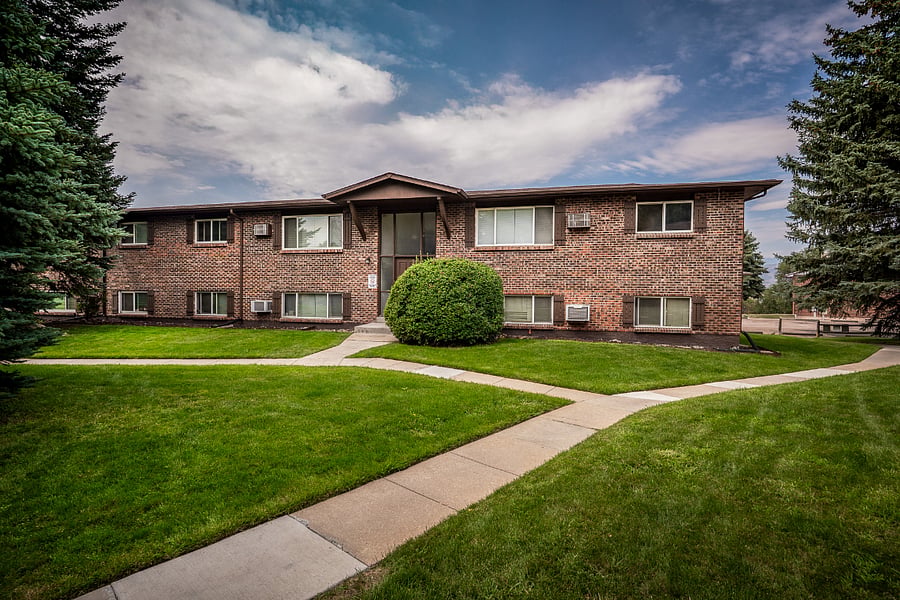 Exterior (Unit is upper right)