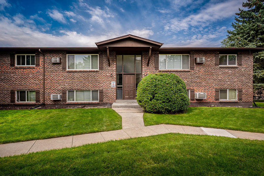 Exterior (Unit is upper right)