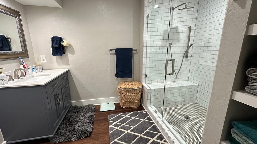 Master bathroom