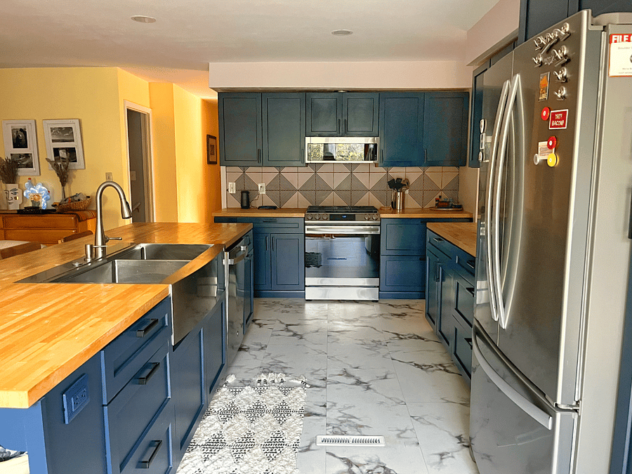 Large chef's kitchen