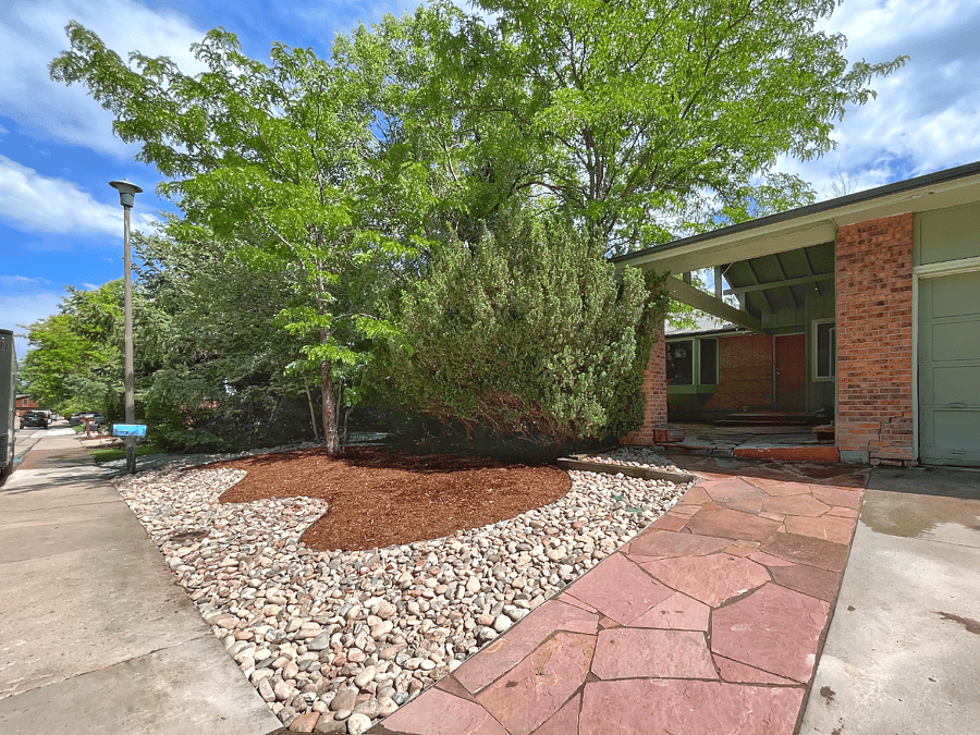Front of the house