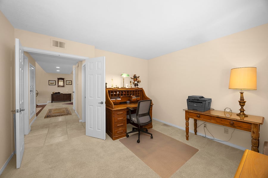 Dedicated workspace ideal for remote work, business travel, or studying from home.