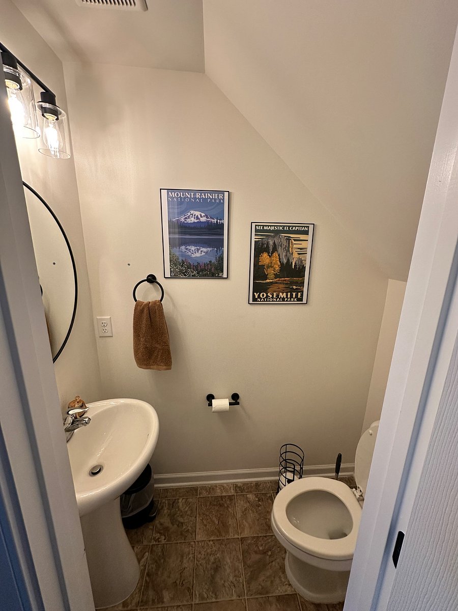 Half bath downstairs 