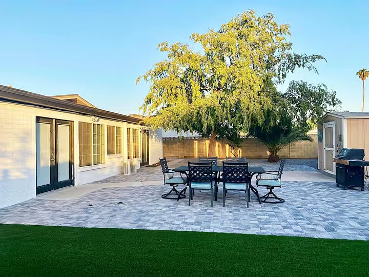 Fully-Fenced Backyard