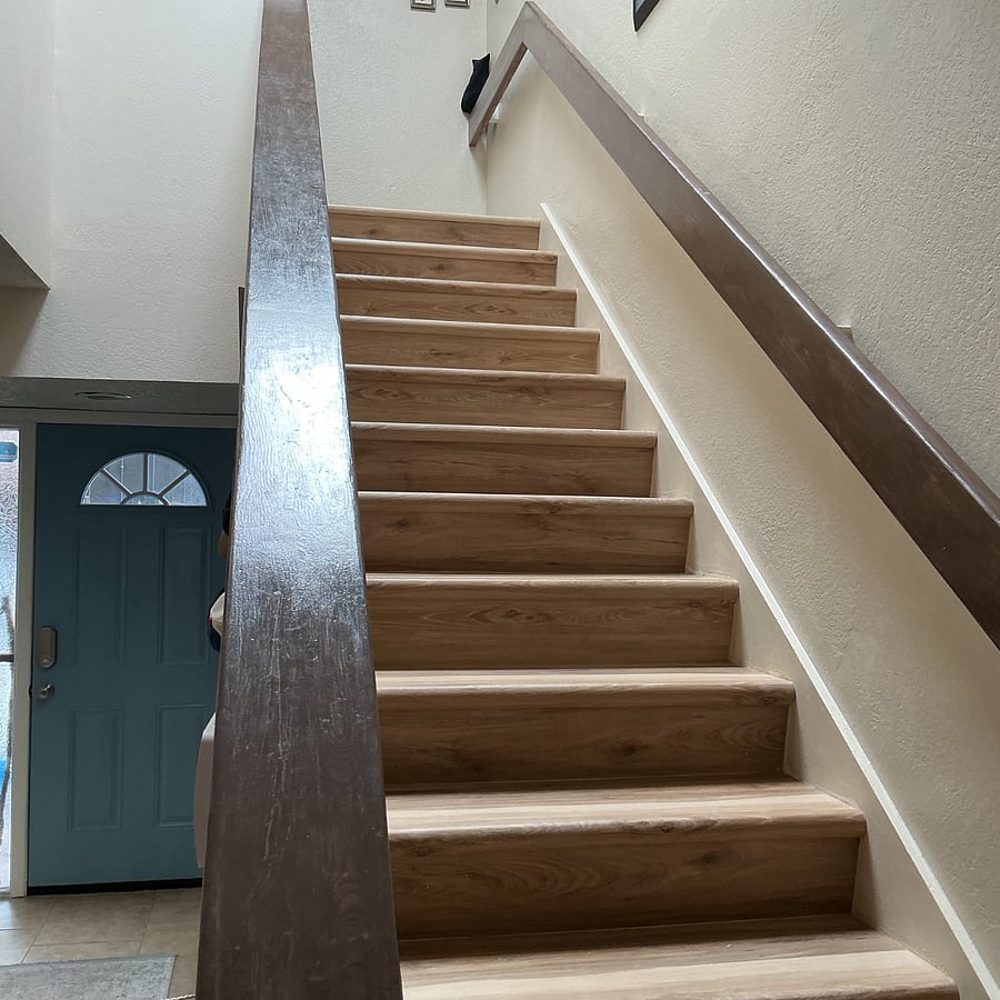 LVP staircase