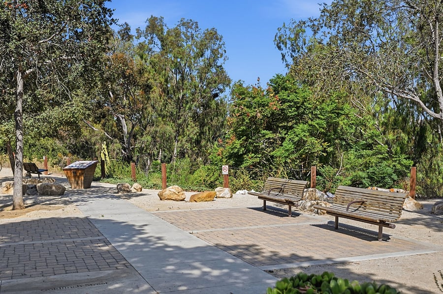 Park across the building