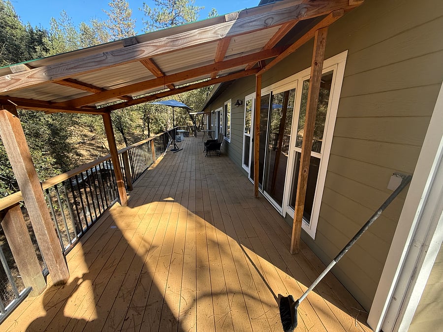 Back deck
