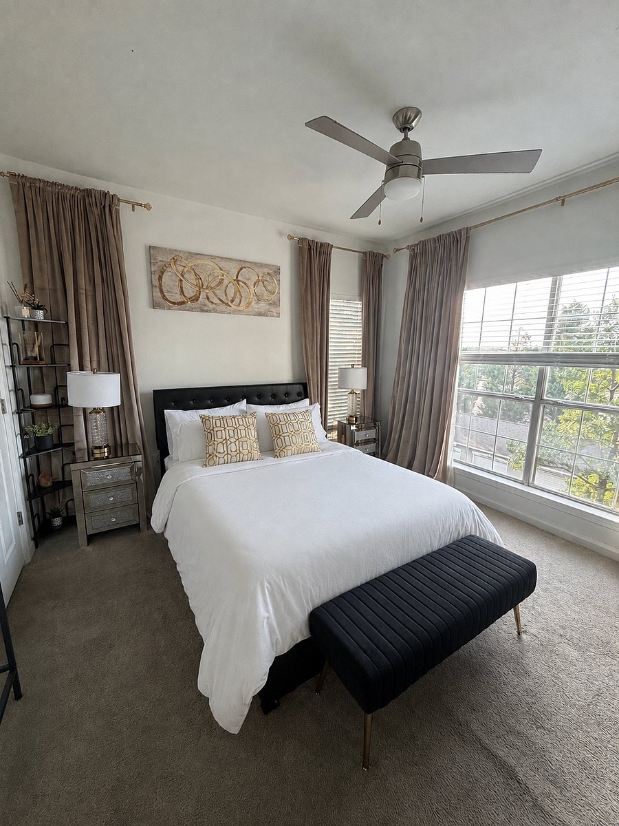 comfy queen bed