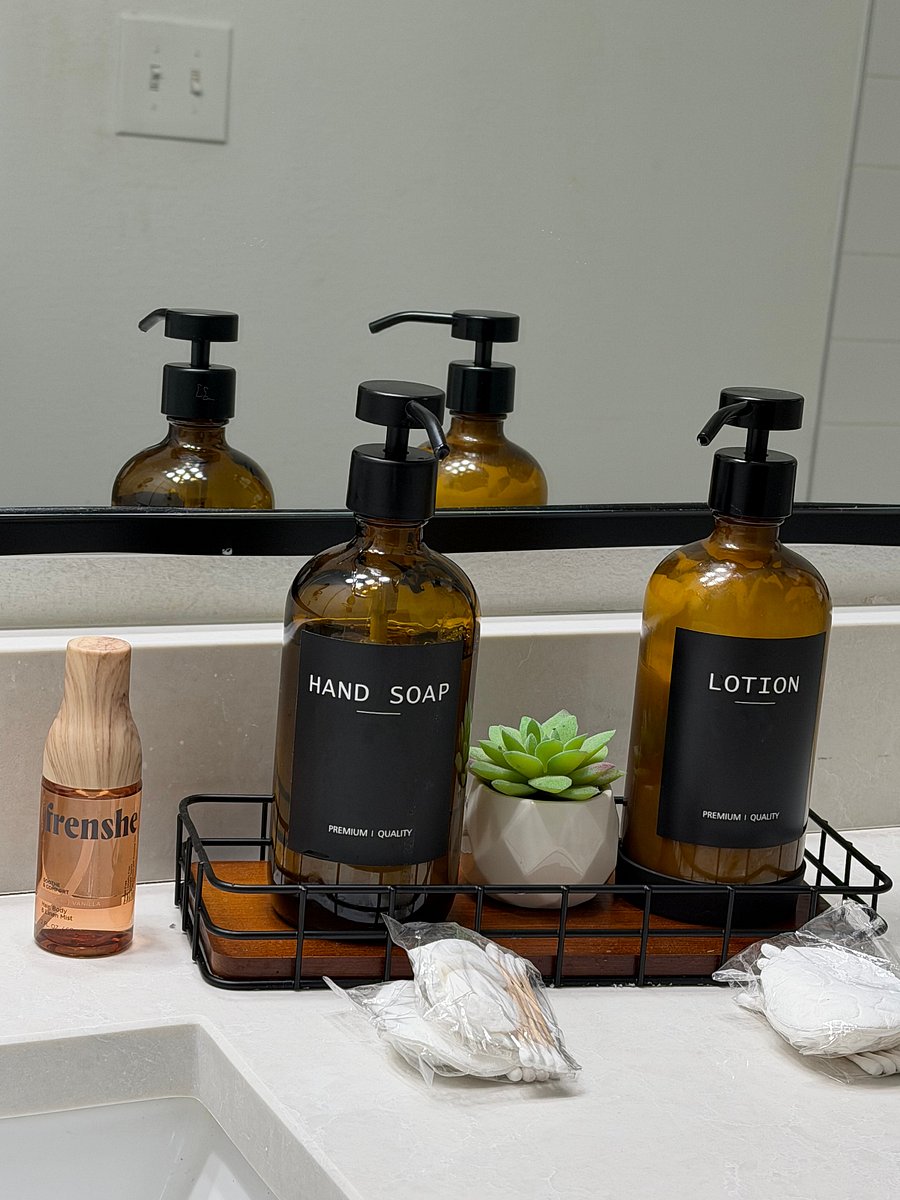 hand soap, body lotion, and body mist