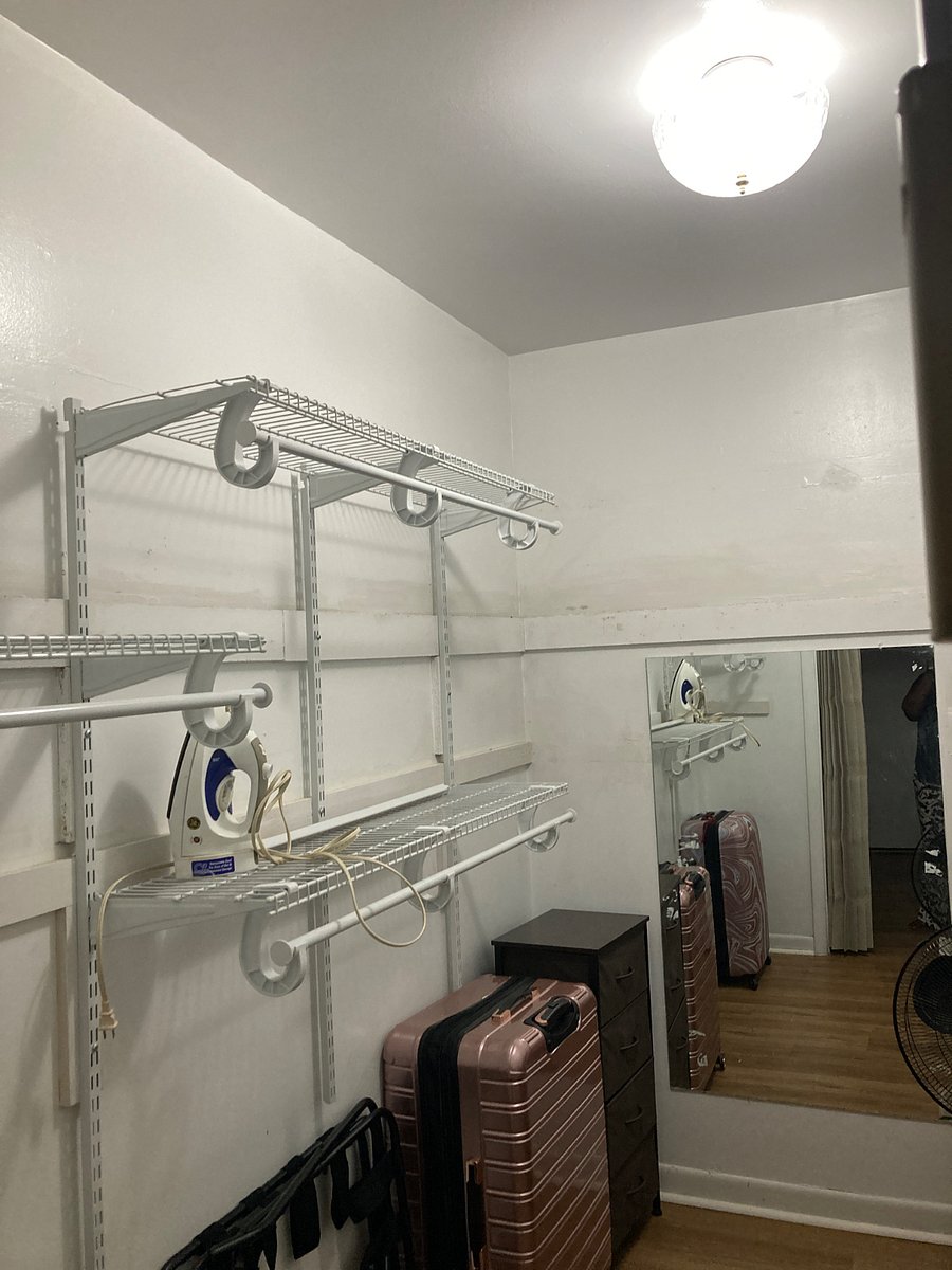large walk-in closet