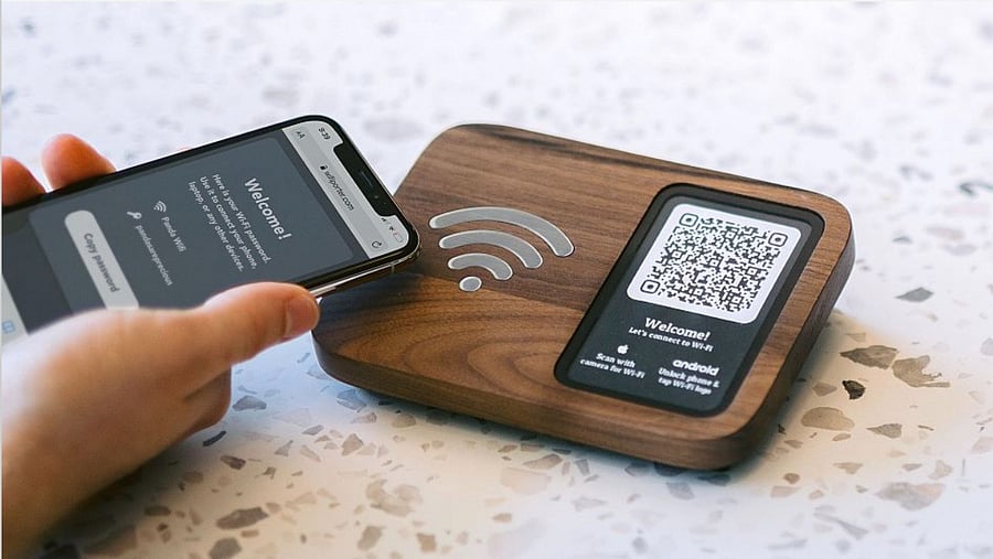 High-speed Wi-Fi with easy QR-code connection.