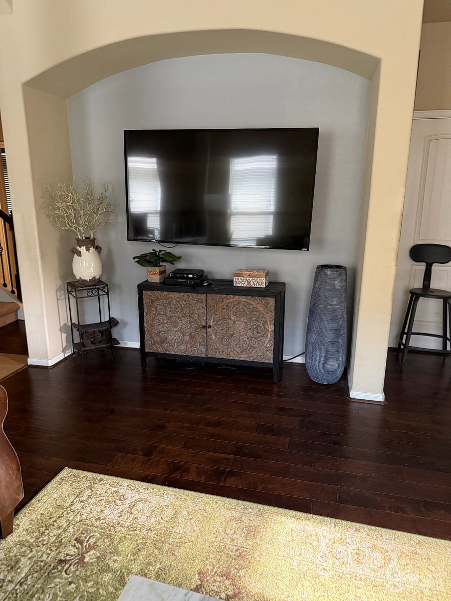 Downstairs living area